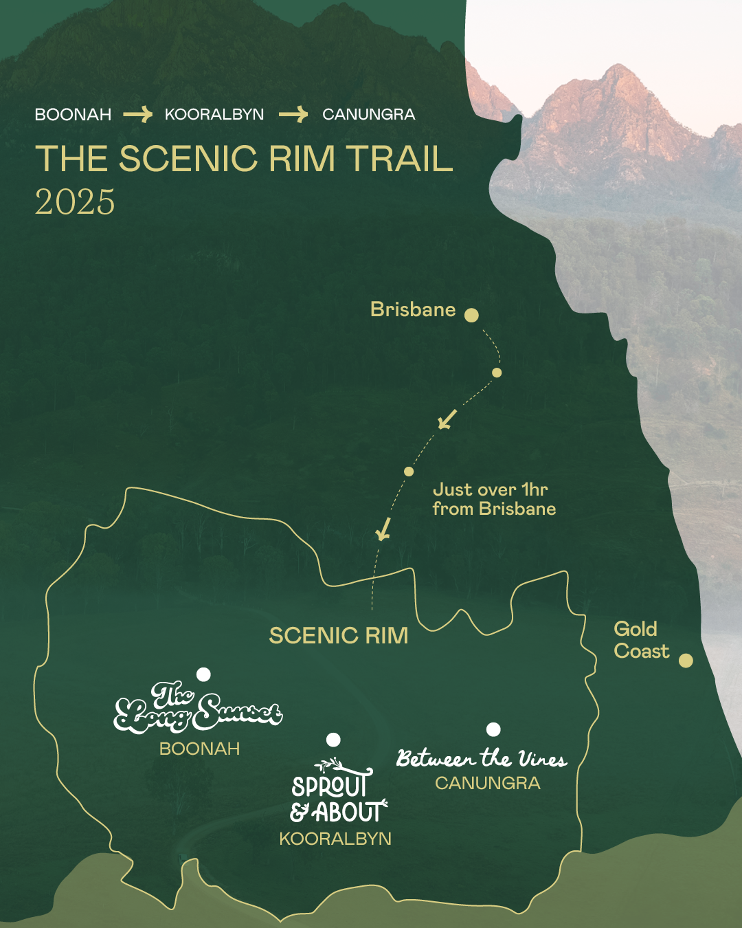 Scenic Trail Map Instagram Tile v1