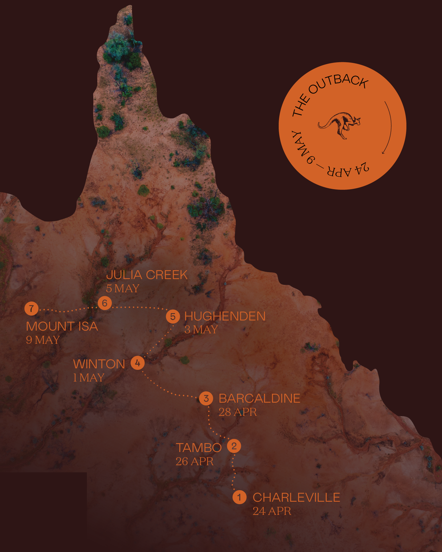 EDM Trail Map Portrait