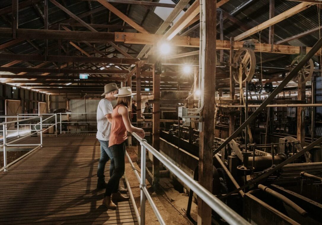 The last remaining steam operated wool washing plant in Australia