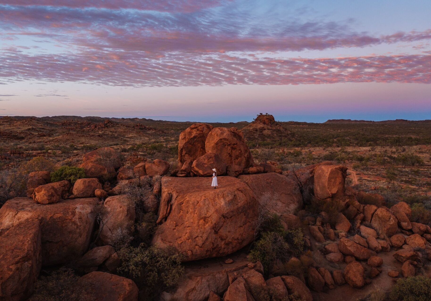 Unique landscape to enjoy sunsets just outside of the town of Mount Isa